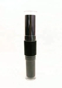 Double End Plastic Lipstick Tube for Wholesale Cosmetic Packaging, lipgloss container and OEM with LOGO printing