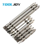 Double ended Phillips flat Slotted screwdriver bit 1/4 hex shank 65MM-150MM*SL8