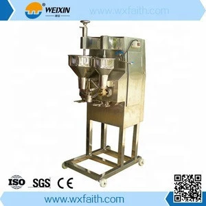 Double Head Filling And Encrusting Machine For Meatball Fishball