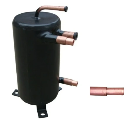 double wall copper  water heat exchanger