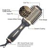 Dropshipping 3 IN 1 One Step Hair Dryer Hot Air Brush Hair Straightener Comb Curling brush hair styling tools