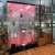 Import dubai luxury water bubble wall fountain room dividers screen led wine cabinet bar furniture from China