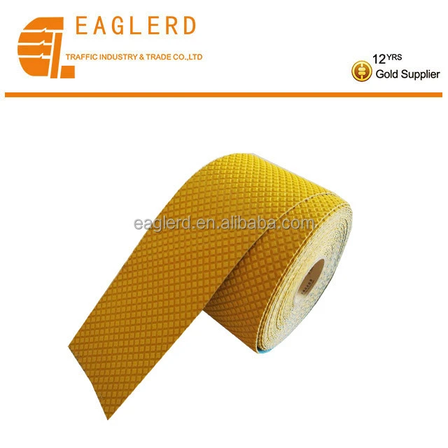 durable Road safety Floor Marking Tape /material Vibration line marking tape for road marking
