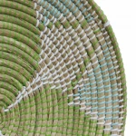 Eco-friend boho wall art seagrass wall hanging plate for other home decor