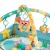 Import Eco-Friendly 2 In 1 Baby Activity Gym Soft Sleeping PlayMat Baby Indoor Play Mats Hanging Toys Ball Pit And 30 Pcs Ocean Balls from China