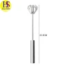 Eco-friendly Manual Semi-Automatic Egg Beater 10 12 14 Inch Whisk with Stainless Steel Handle