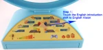 Eco-friendly Paper Talking Globe for Kids Learning Geography