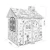 Import Educational Drawing Toy 3D Puzzle House Color Painting Toys DIY Doodle from China