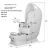 Import Egg shape pedicure chair EPC031 from China