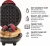 electric mini portable waffle maker