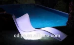 Elegant Fiberglass Sun Lounger for Indoor or Outdoor using