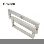 Elegant sliding glass shower door hardware pull handle