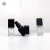 Import Empty Frosted Liquid Foundation Bottle 15ml Transparent Square Foundation Lotion Bottle 0.5oz Black Screw Pump Cosmetic Packing from China