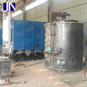 Energy-saving gas well type heat treatment vacuum furnace