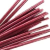 environmental friendly red resin glitter hot melt glue craft sticks