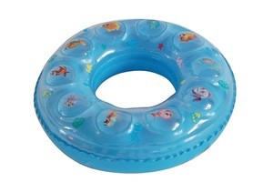 Environmental protection inaflatble swimming ring pool float ring from china