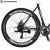 Import Eurobike XC550 700C 21Speed  Hybrid Bike Spoke Wheel 48CM 54CM Road Bike Dual Disc Brake bicycle from China