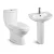 Import Europe Africa Nigeria Cheap Ceramic sanitary ware Bathroom Two Piece Wash down WC Toilet with bowl seat cover Toilets from China