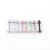 Import European Hot Sale Body Piercing Jewelry Stainless Steel Taper Lip Nail Womens Trendy No Piercing 8 Colors Paint Taper Lip Ring from China