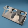 Fabrication metal fittings manufacturer customizable 45 degree stainless steel angle bracket