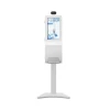 Face recognition temperature lcd advertising display screen alcohol hand sanitizer automatic dispenser