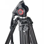 factory cheap 1.8m aluminum flexible flood light tripod stand with 1/4 & 3/8 screws