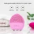 Import Factory Direct Sale Portable Facial Cleanser Massager Silicone Face Brush Waterproof Facial Cleansing Brush from China