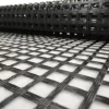 Factory direct sale road construction material 100-100kn/m fibreglass geogrid