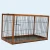 Import Factory direct selling dog box used kennel cage 12x12x6 foot classic galvanized outdoor made in china from China