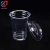 Factory Price 16oz 24oz Boba Bubble Tea Cups PP Plastic Smoothie Milkshake Cups with Heart Stopper Lids For Cold or Hot Drinks