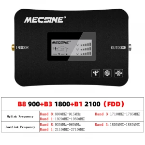 Factory Price 800 900 1800  Mhz Tri-band Mobile Phone 2g3g4g B8B3B5 Signal network Booster Repeater