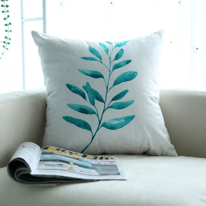 Factory Price Concise Style 45X45CM Sofa Cushion Covers Decorative Pillow Cover Pillowcase
