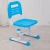 Import Factory price metal plastic children school desk and chair set from China