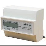 Factory Quality 7P Three Phase Din Rail Electric Power Smart Analog Digital Energy Meter/Kwh Energy Meter/Kilo Watt Hour Meter