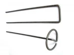 factory supply 11GA U-turf nail/U type sod staples for gardens/Galvanized Grass Pin