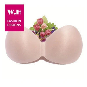 Factory supply bra pads insert oval bra molded cup for underwear accessories