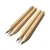 Import Factory Supply Non Toxic Promotional Short Hexagonal Raw Wood HB Pencil from China