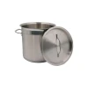 Factory Thickened Stainless Steel Soup Bucket Metal Stock Pot