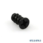 fan used black self tapping screws 5*10mm