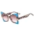 Import FANXUN M6148 New Ladies Cats Eye Sunglasses UV400 Female Personality Triangle Decoration Unisex Fashion Sunglasses Wholesale from China