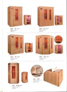 Far-Infrared Sauna Cabin with Sand-Filed Ceramic Heater : EZ140