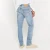 Import Fashion Design Plus Size Streetwear Clothes Slim Fit Custom Label Embroidery Blue Denim Mens Jeans from China