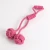 Import Fashion Soft Educational Durable Rope Chew Ball pink Pet Toys cotton rope dog toy from China