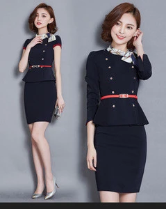 Fashion Stewardess Pilot Airline Uniforms