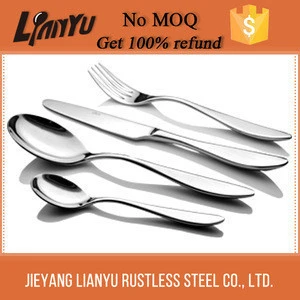 Fashion style designs of stainless steel dinnerware cutlery set