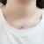Import Fashion Women Design 9K 14K 18K Real Solid Gold Pendant Chain Necklace Jewelry from China