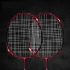 Fashionable cheap red custom  light weight  china professional sports Iron badminton racket