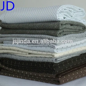Fast delivery anti slip carpet PVC dots coated nonwoven Grey Anti non woven fabric