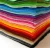 Import Felt Fabric Sheet 4"x4" Assorted Color DIY Craft Squares Nonwoven 1mm Thick from China