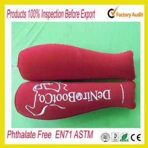 Flocked PVC Inflatable Plastic boot shape inserts